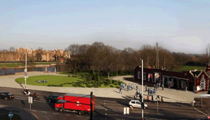 Hampton Court Riverside Parkland Scheme Approved 